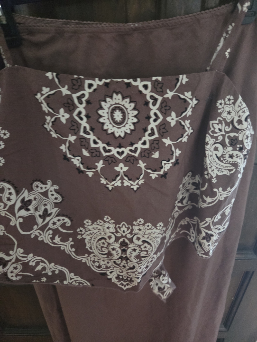 AE Mauve Bandana Top & Maxi Skirt - Set - Picture 3 of 6